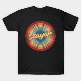 slayer vintage circle T-Shirt